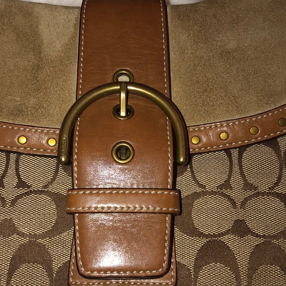 COPY - Authentic 70’s Coach Bag Boho Style - Picture 5 of 12